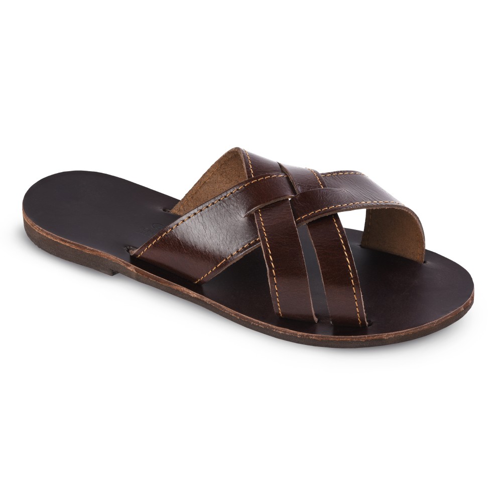 Leather handmade greek sandals 