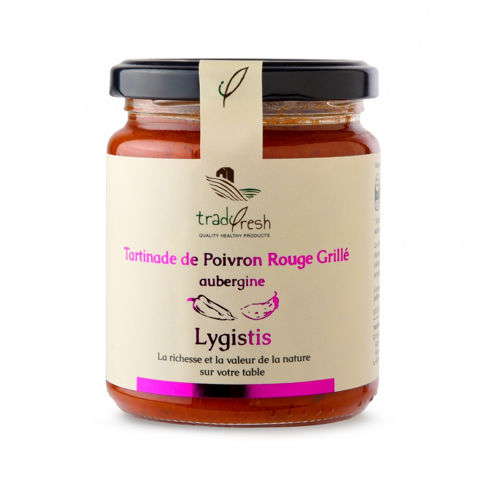 Roasted Florina Pepper And Eggplant Spread 260g Tradifresh