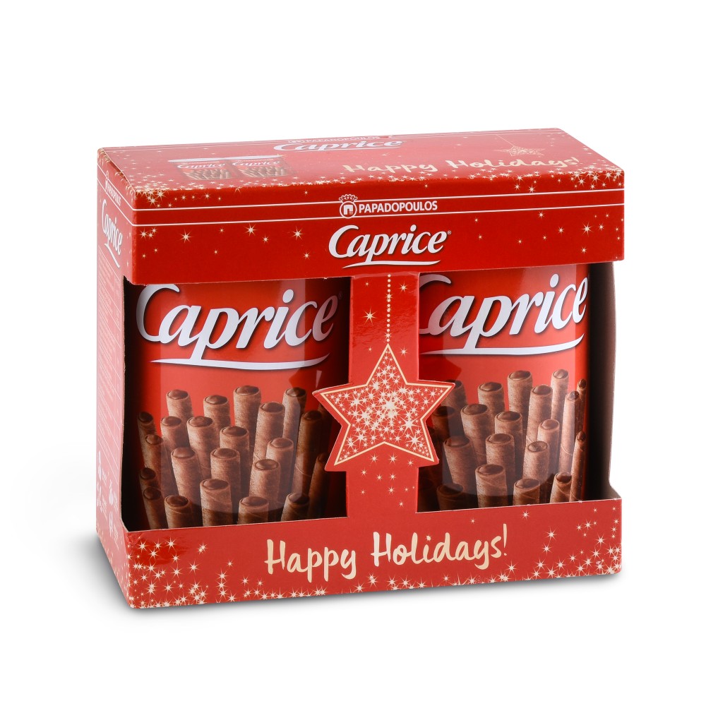 Caprice Christmas Pack 2 X 400g The Original Greek Wafers