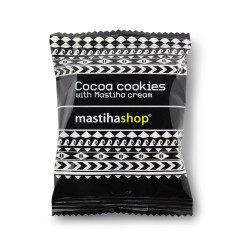 Cookie chocolat à la crème de Mastiha 25g MASTIHA SHOP, vu de haut