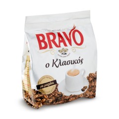 Ελληνικός καφές 193g BRAVO, μπροστινή όψη