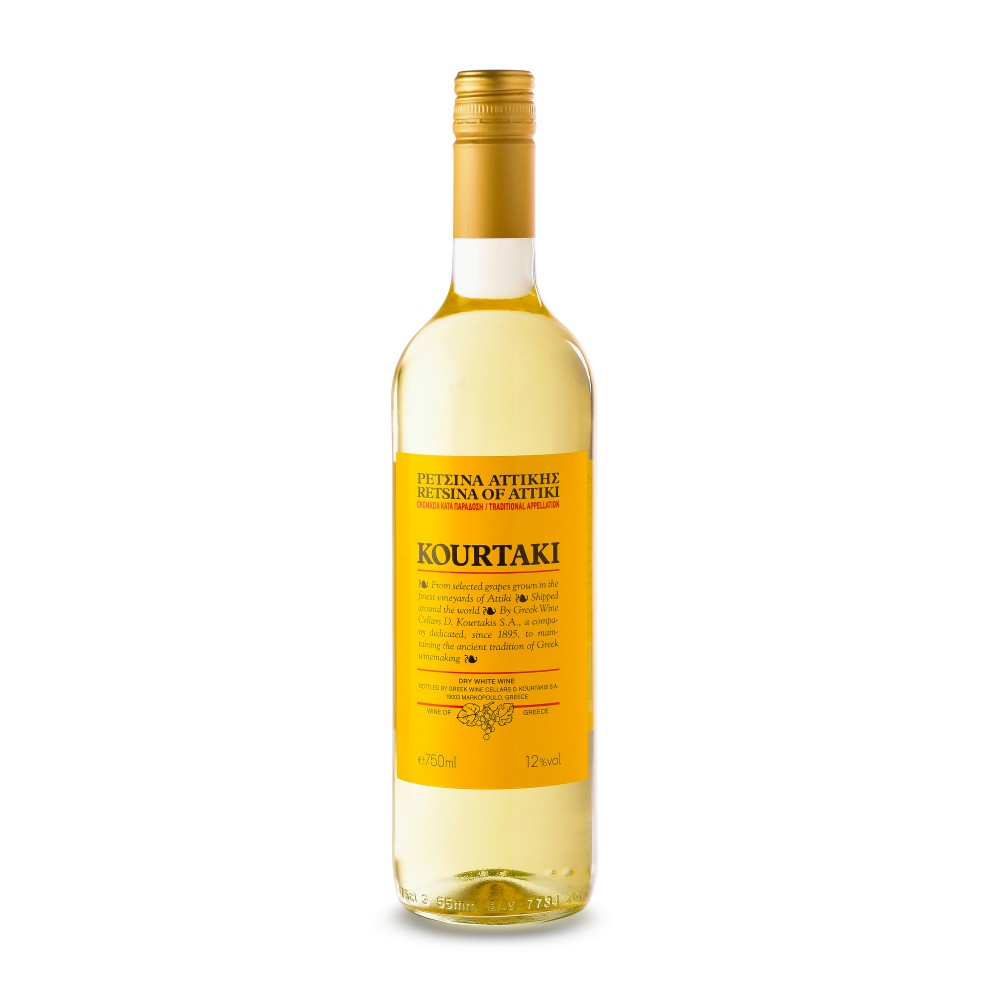 Traditional Retsina of Attiki 750ml KOURTAKI