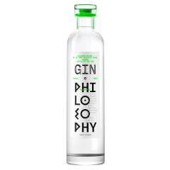 Philosophy Gin, τζιν από τη Λέσβο 700ml EVA DISTILLERY, μπροστινή όψη