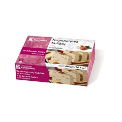 Halva artisanal aux amandes 400g KANDYLAS, vu de face