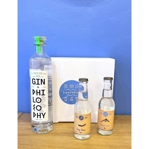 Coffret Cadeau Philosophy Gin Tonic POUPADOU