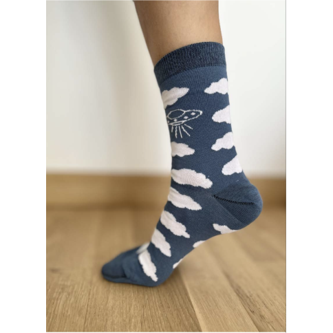 Socks "Sky/clouds" A FUTURE PERFECT, front view