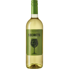 SECRETS ΠΓΕ Φλώρινα, λευκός ξηρός οίνος 75cl Noble Wines, μπροστινή όψη