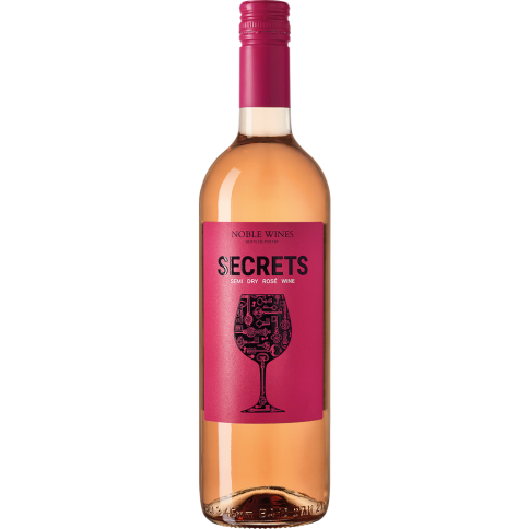 SECRETS ΠΓΕ Φλώρινα, ροζέ ημίξηρος οίνος 75cl Noble Wines, μπροστινή όψη