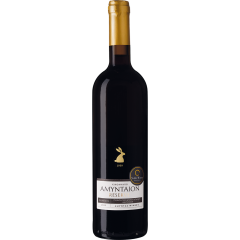 Amyntaion Reserve Xinomavro PDO, red wine 75cl Amyntas winery, front view