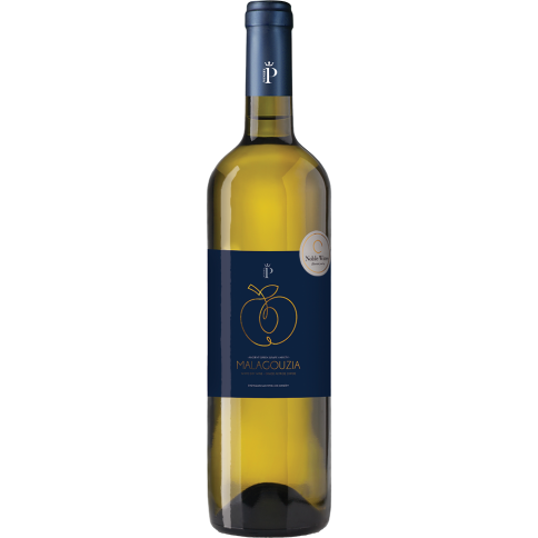 Ypsilon Malagouzia PGI Corinthia, white wine 75cl Papagiannakopoulos Winery, front view