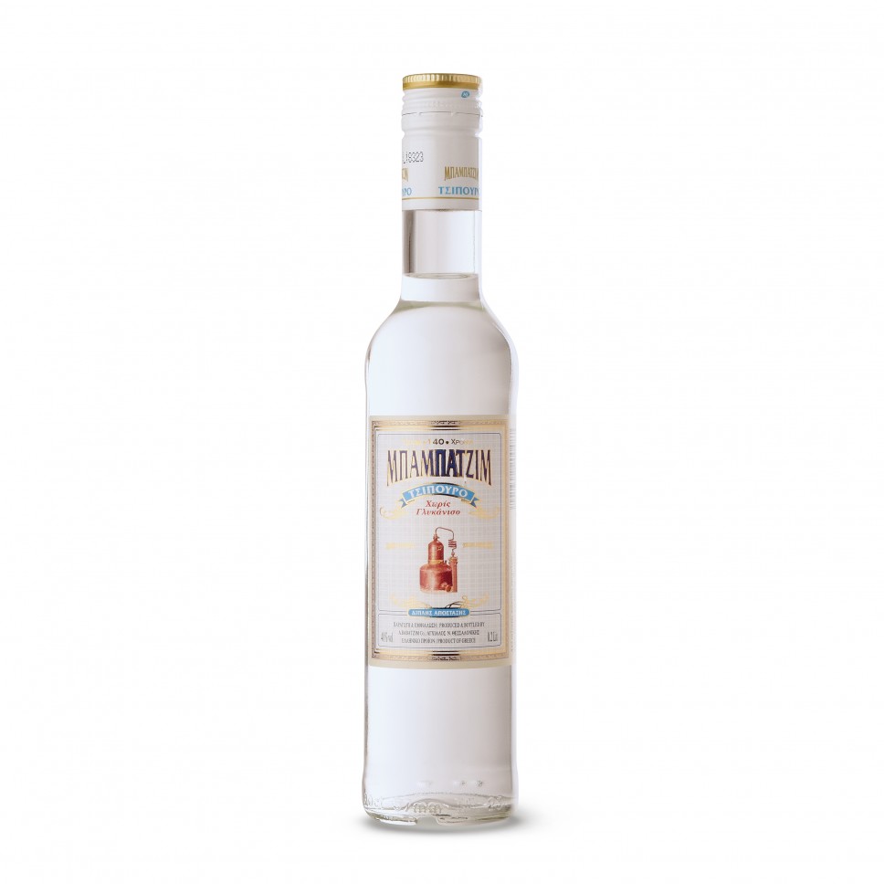 Tsipouro Babatzim without anise 20cl BABATZIMOPOULOS