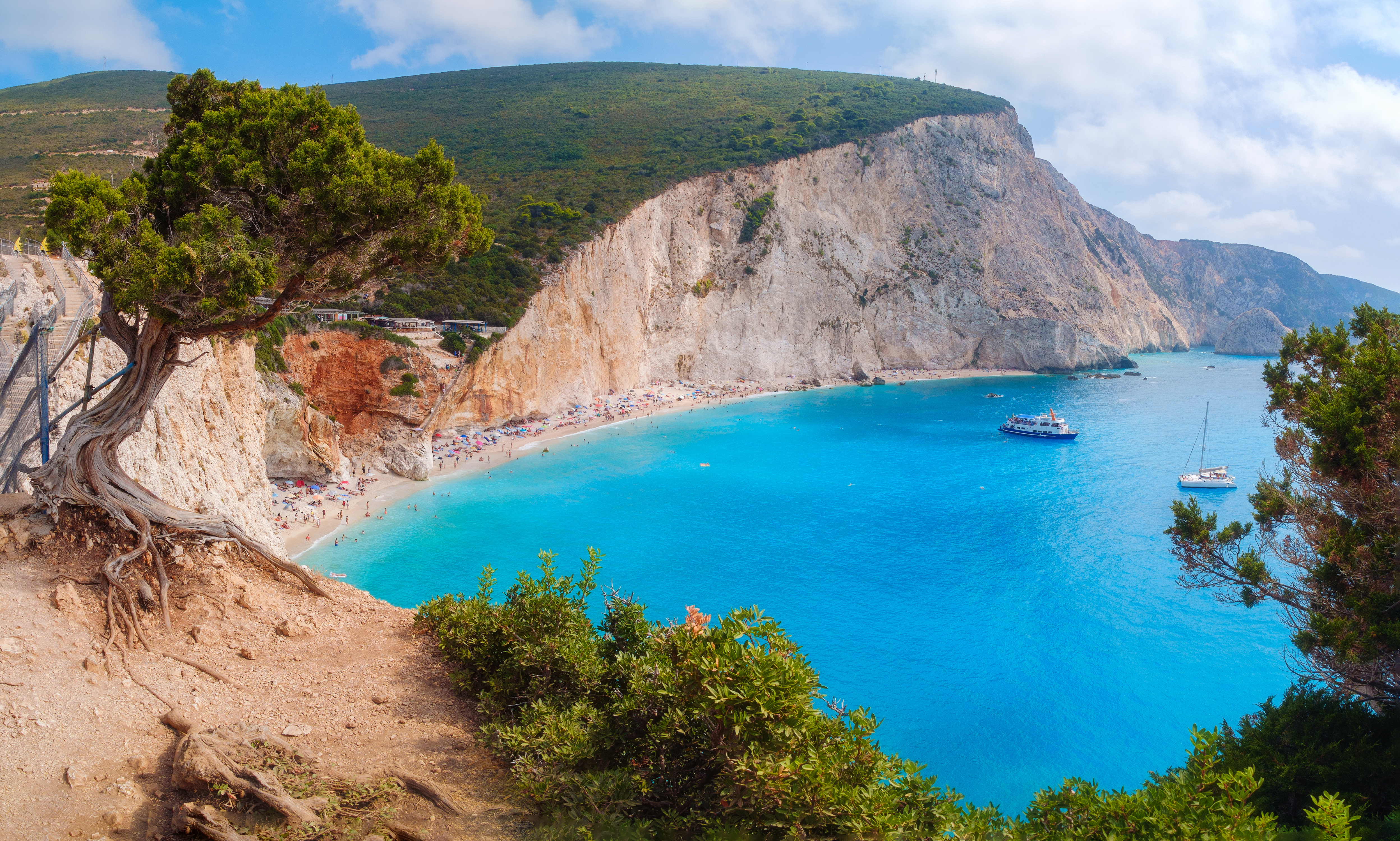 Lefkada The Island With Impressive Cliffs Poupadou