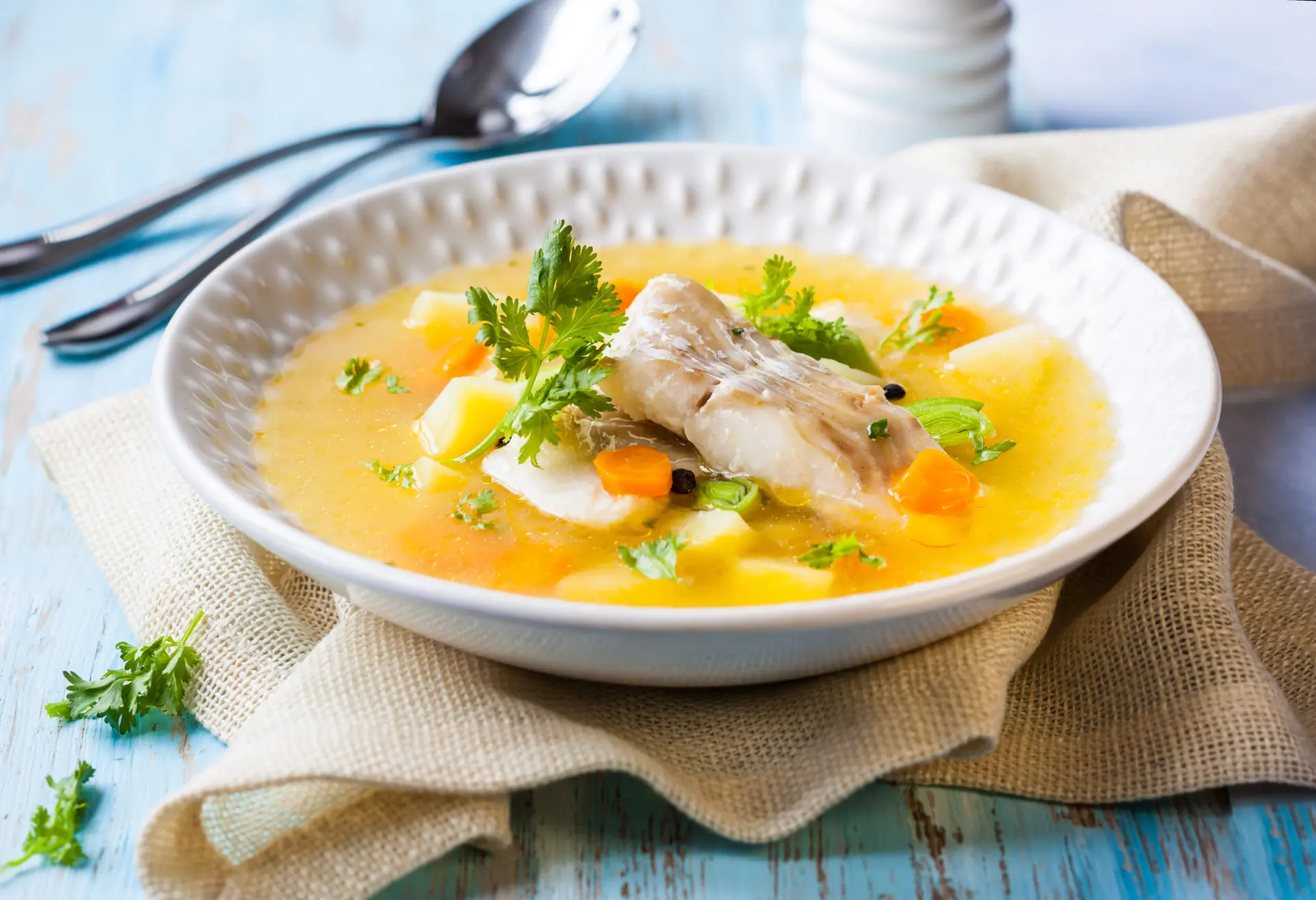 Soupe de poisson (fish soup)