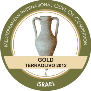 Χρυσό Μετάλλιο TerraOlivo Israel 2012